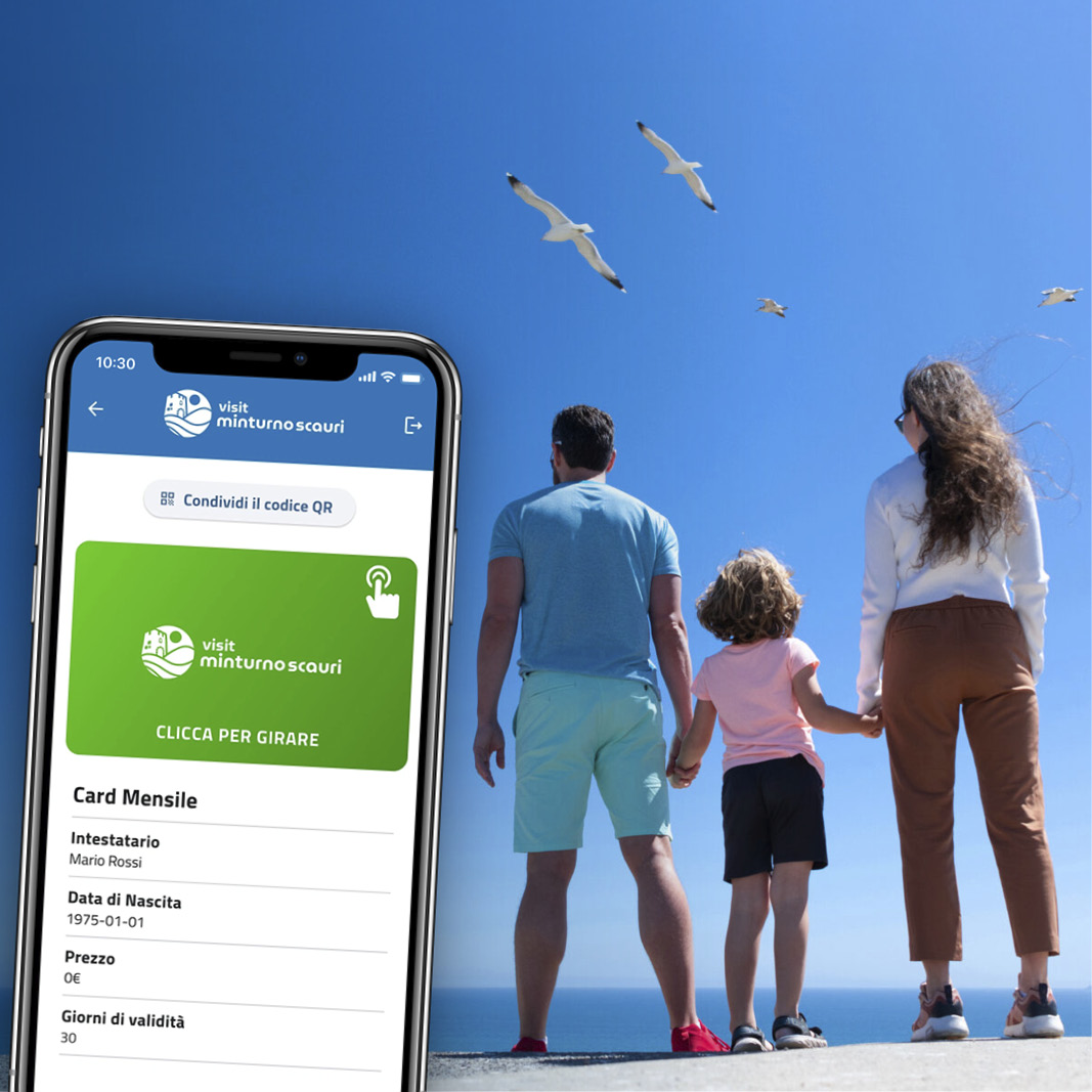 Minturno Scauri Welcome Card