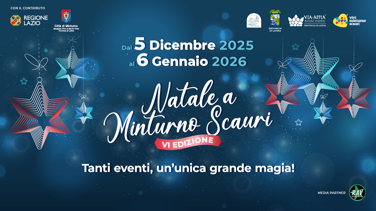 Natale a Minturno Scauri 2025-2026 VI Edizione